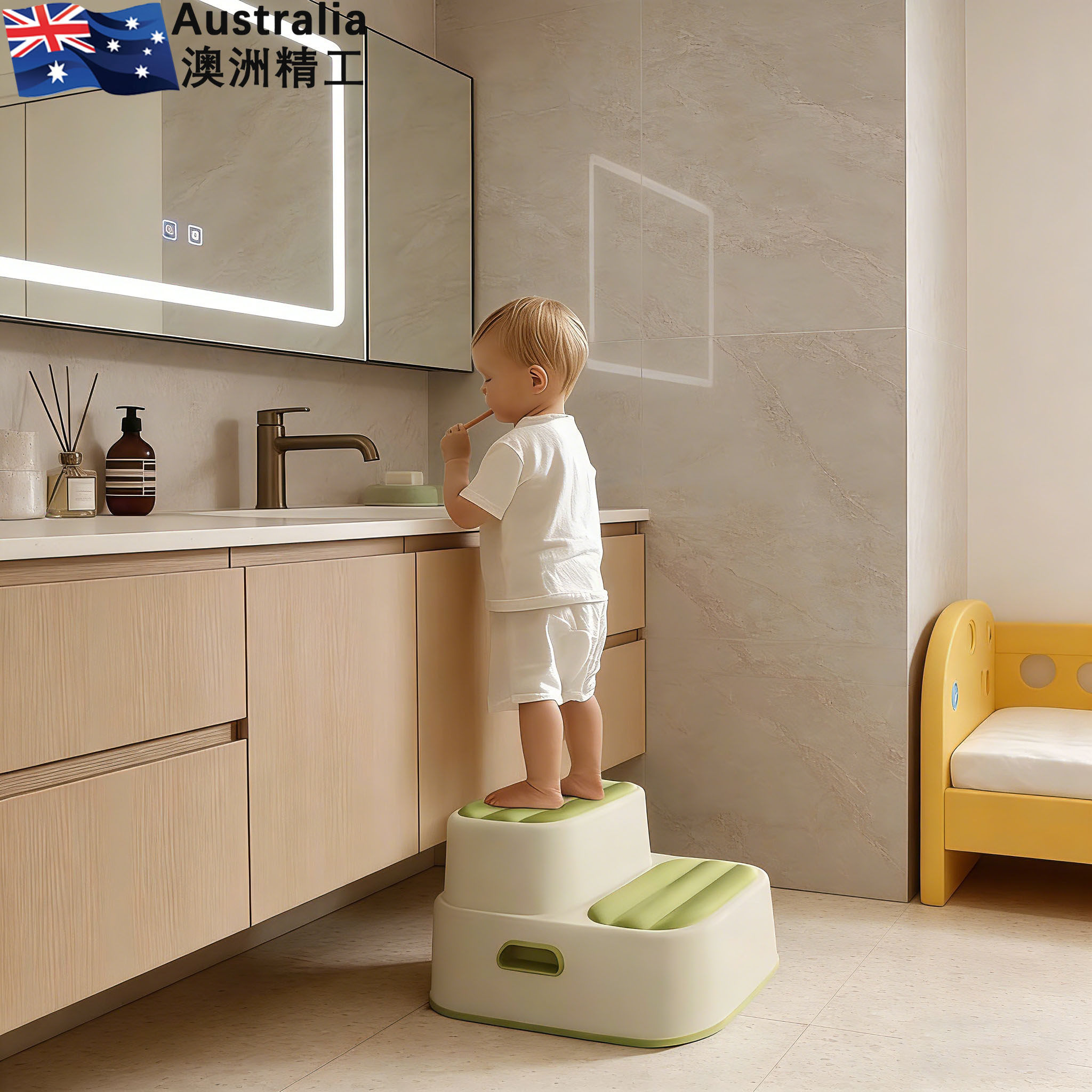 澳洲宝宝洗手台阶凳儿童洗漱脚踏家用防滑阶梯凳洗手台辅助踩脚凳,住宅家具,玩具椅/踩脚凳,淘宝优惠券,粉丝福利购,淘宝优惠卷