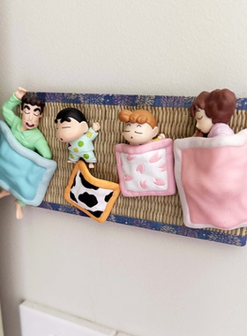 【蜡笔小新一家】日系减压摆件