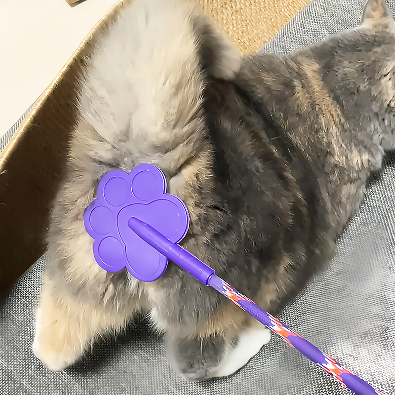 猫咪拍屁股玩具母发情爱心拍子自嗨解闷神器撸逗猫棒宠物狗训练器