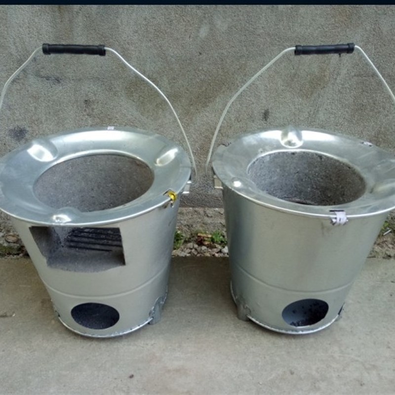 农村柴火炉柴火灶木炭 取暖炉 野餐烧柴炉S 烧火做饭煮茶炉