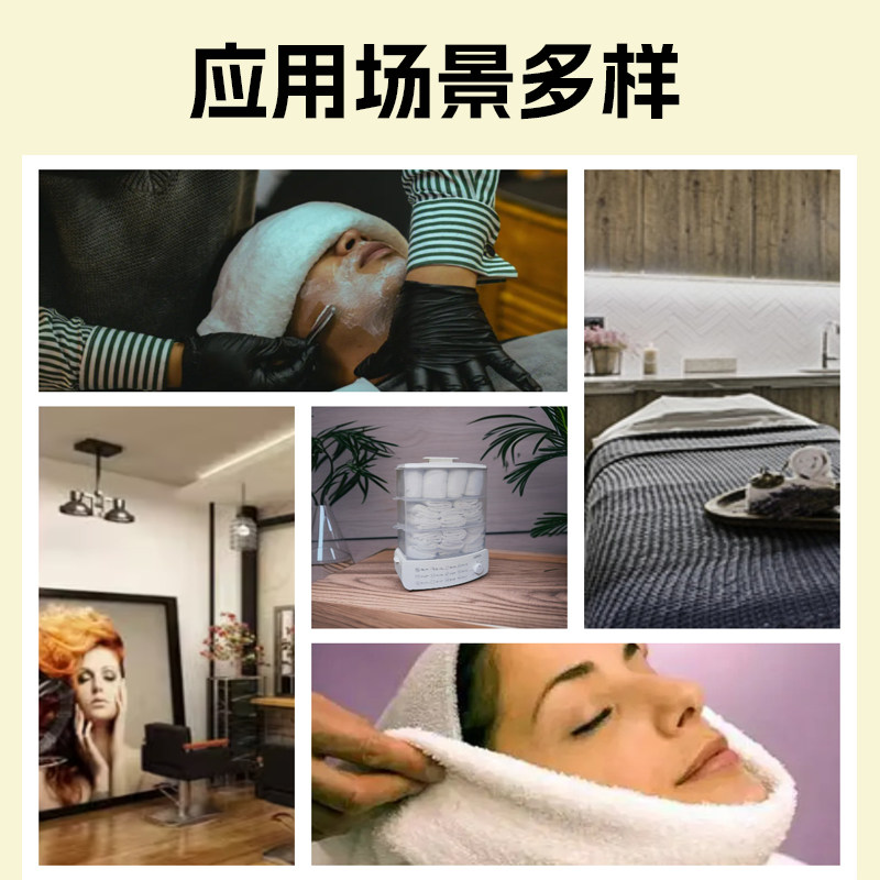 毛巾加热柜理髲店k美容院专用小型高温蒸汽消毒修面热敷毛巾加热