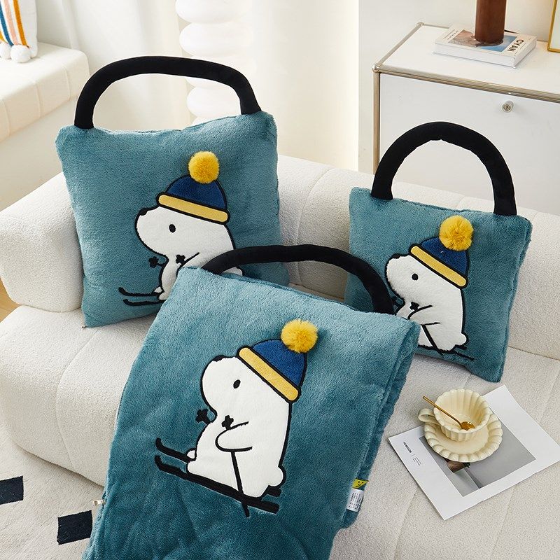 抱枕被子两用午睡毯子二合一车y用枕头被办公室午休靠枕车载盖毯,居家布艺,抱枕被,淘宝优惠券,粉丝福利购,淘宝优惠卷