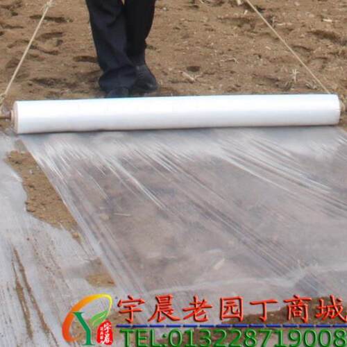 农用大棚塑料薄膜黑白地膜胶纸全新料蔬菜种植保T温透明地膜建筑