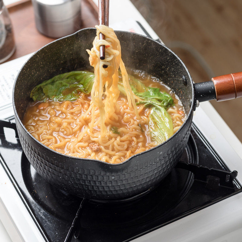 日式雪平锅辅食锅奶锅麦饭t石不粘锅汤锅泡面锅小锅多功能家用煮