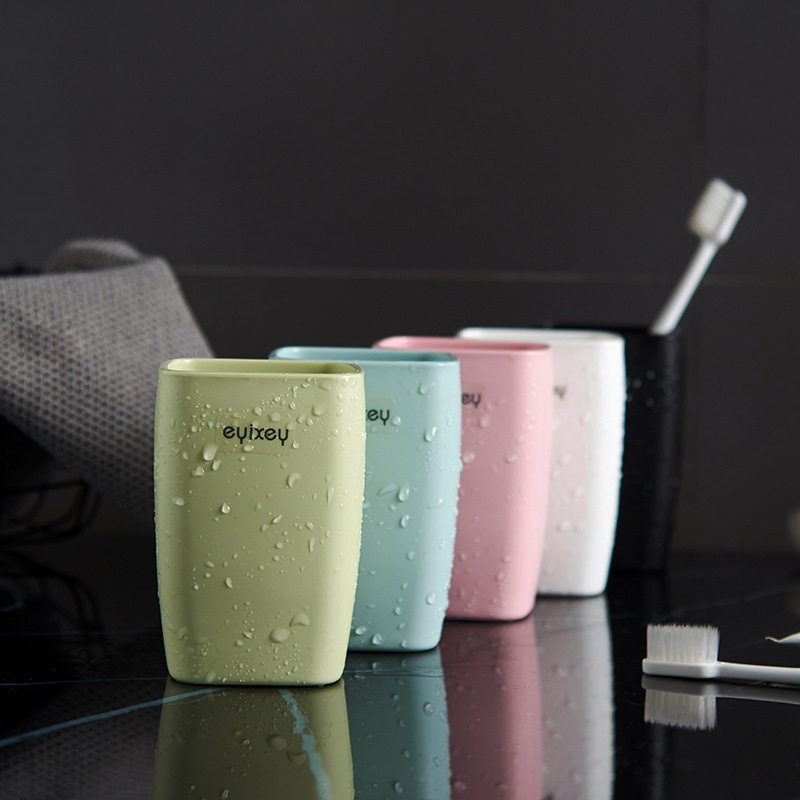轻奢漱口杯牙刷情侣塑料杯子刷牙洗漱牙缸家用高档一家四口水杯,家庭/个人清洁工具,洗漱杯,淘宝优惠券,粉丝福利购,淘宝优惠卷