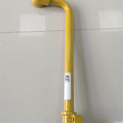 挖掘机适用/玉柴YC135-8小臂进油管大中臂斗臂油缸回油管铲斗铁管
