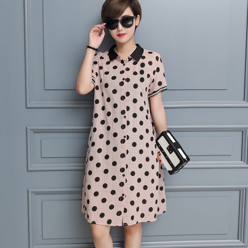 胖mm大码女装国风 加肥加大遮大肚子 简单大方胖mm夏季新款连衣裙