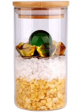 安忍水瓶子床头朝西摆件厕所西北角安人水安仁水瓶玻璃瓶卧室客厅