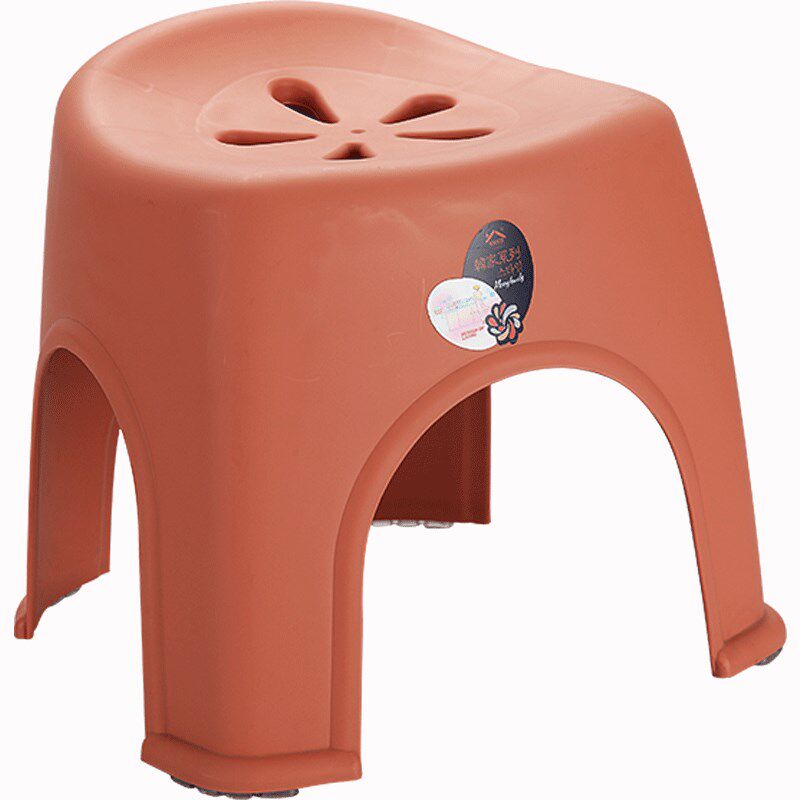【3只装】欧式加厚塑料凳家用茶几凳子儿童成人换鞋凳浴室防滑凳