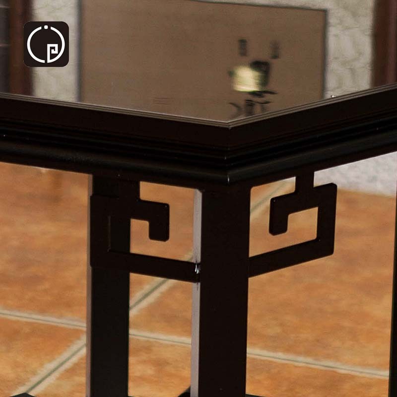 新中式铝合金花架子户外植物架阳台多层绿植架室内轻奢艺术摆件架