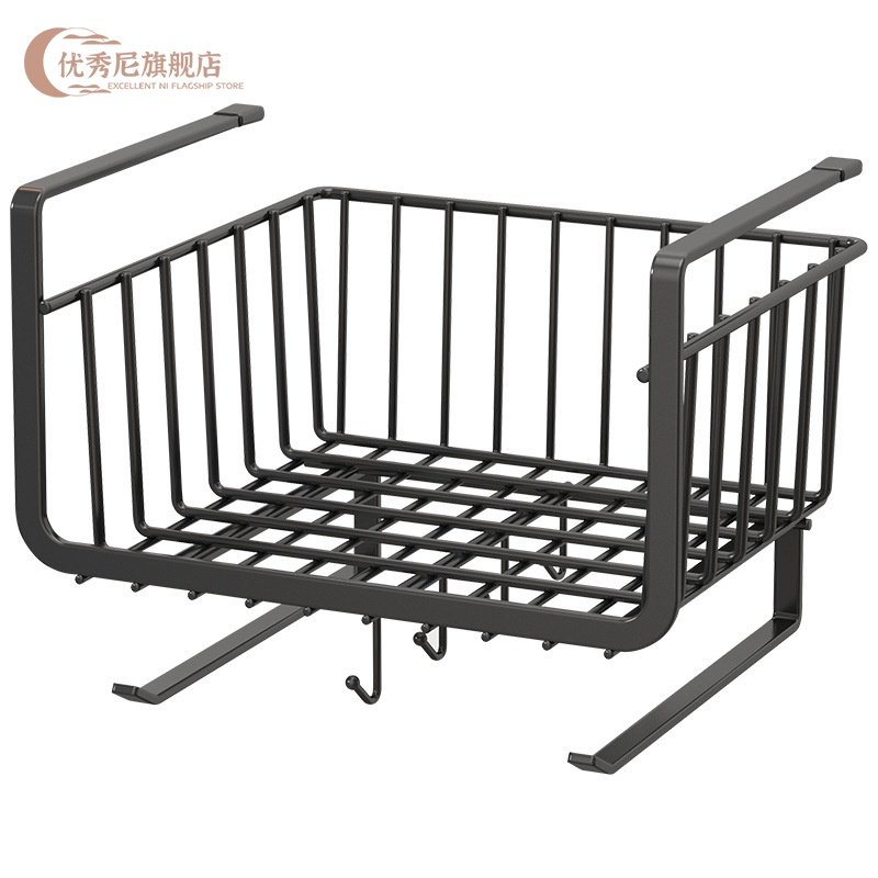 厨房置物架收纳神器悬挂分层挂篮橱柜内吊柜下下挂用纸柜门挂架,厨房/烹饪用具,厨房清洁/工具套装,淘宝优惠券,粉丝福利购,淘宝优惠卷