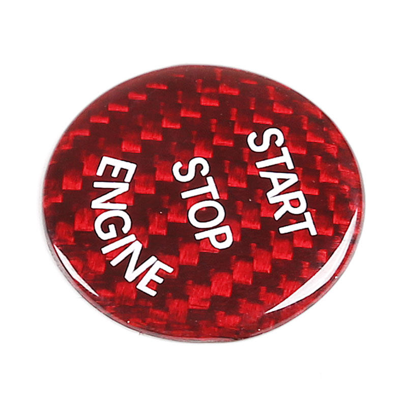 宝马一键启动贴片碳纤维E84E90F30F35老1系3系5系X3X4X5改装内饰