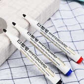 包邮 白板笔可擦儿童可加墨水白班笔彩色写字板白版 水性黑板笔