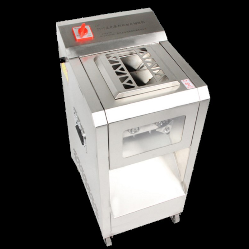 正元切片机商用ZY-5不锈钢强力大功率电动切肉切菜碎肉机肉铺用