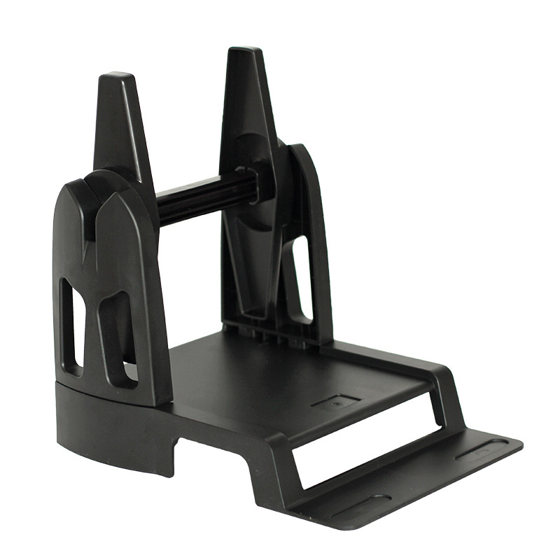 条码列印机外用支架标签印表机支架标签纸回卷器大卷标签不乾胶铜