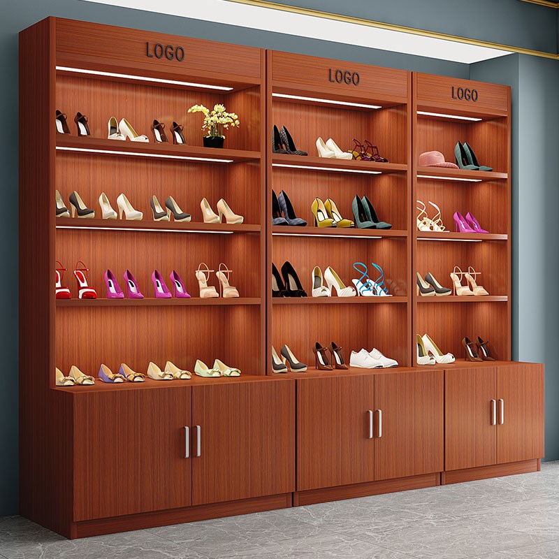 化妆品展示柜美甲理发店货柜超市礼D品样品展示架美容院产品陈列