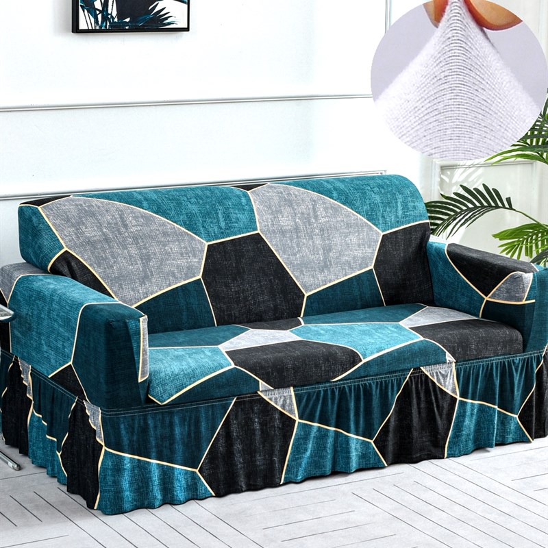 裙边2024万能沙发套罩全u包四季直排皮梳化笠老式双三五人垫巾盖