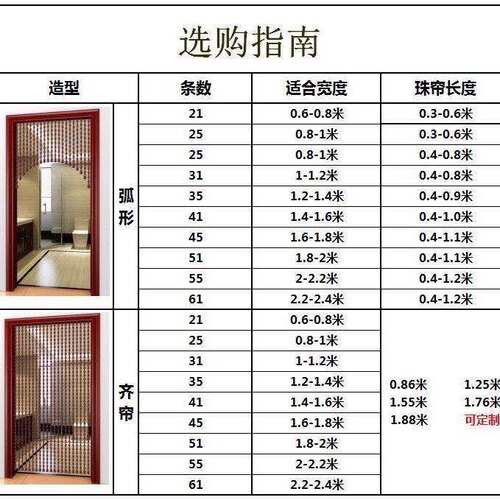 桃木全葫芦珠帘免k打孔家用风水门帘隔断帘厕所卧室过道挂帘子厨