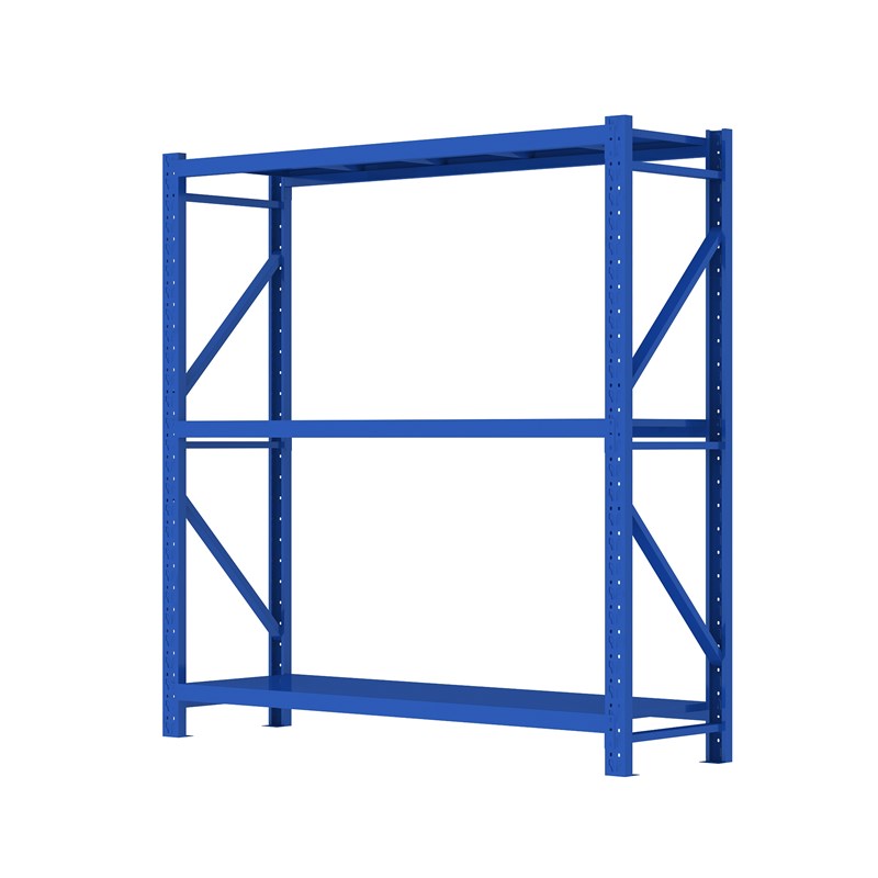 3层货架仓库储物多层置物架x展示架落地承重组装家用收纳角铁架子