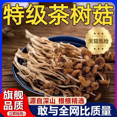 【农科院推荐】正品特级茶树菇