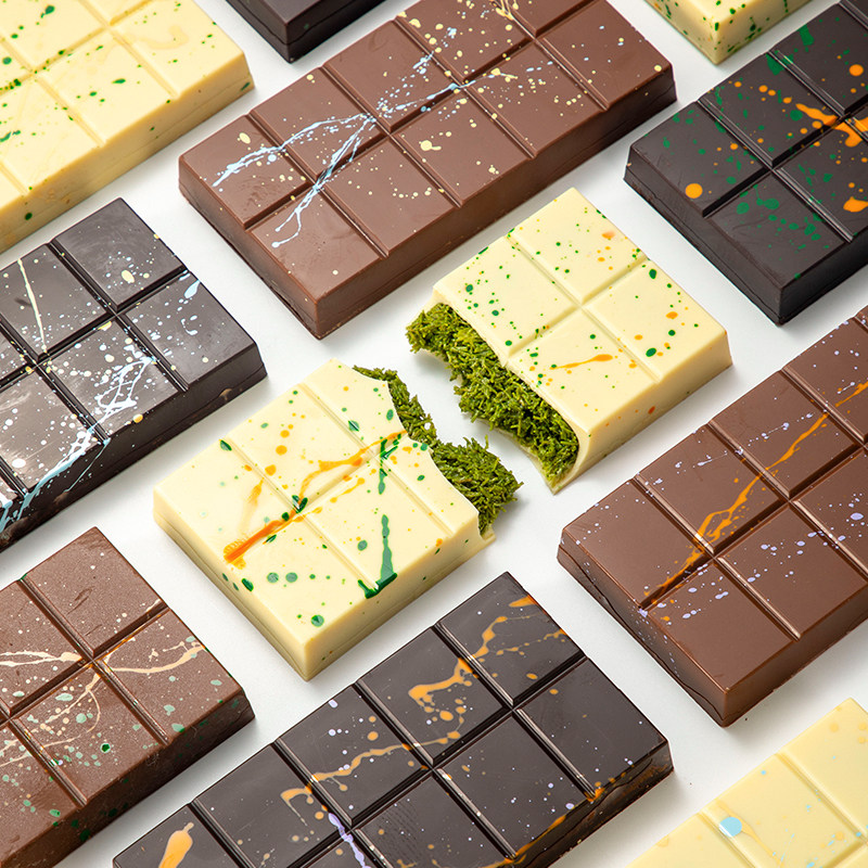 迪拜风格开心果巧克力千丝酥成品网红夹心面包旗舰店（代可可脂）