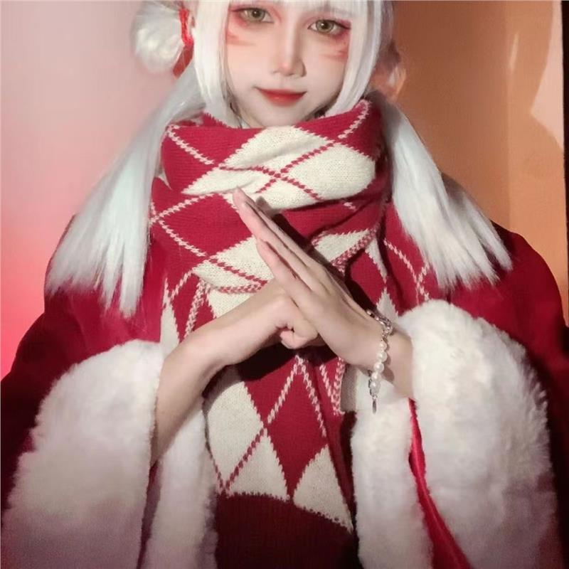 sky光遇同款流苏版围巾cospiay光崽圣诞礼物秋冬保暖情侣cosp围脖