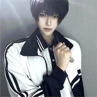 现货某某cos江添盛望添望同款 学渣动漫cosplay贺朝 校服三件套伪装