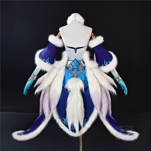 王昭君cos魔神服装二次元cosplay游戏冰雪之华全套王者荣耀