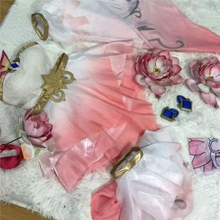 王者荣耀貂蝉经典cosplay绝世舞姬原皮服装头饰现货正版王者cos服