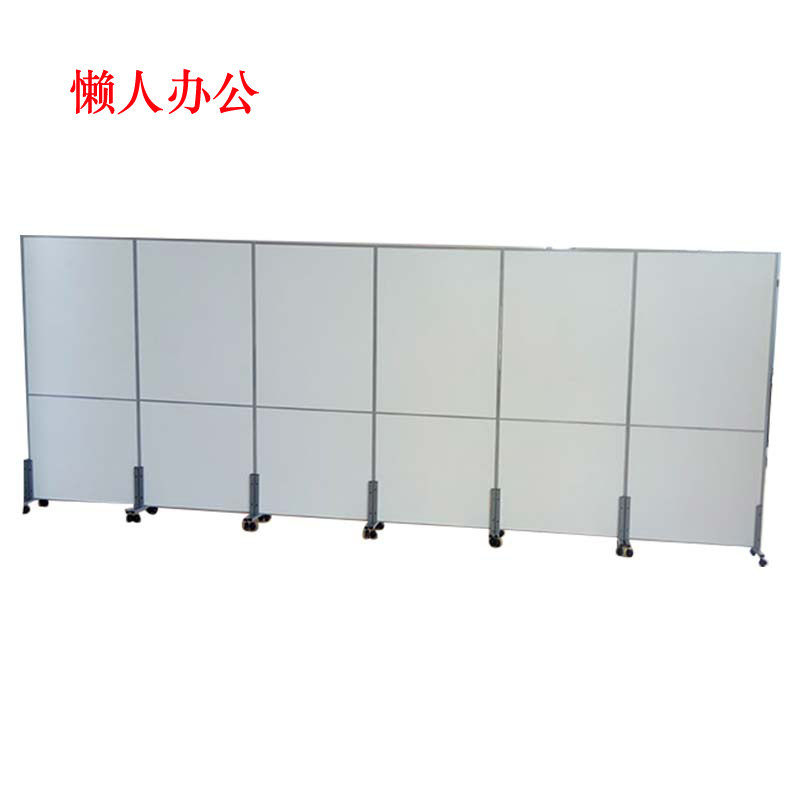现货速发办公室屏风折叠移动隔断仓库工厂车间隔断墙自装隔间可活