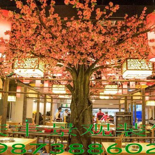 速发水泥仿真树影视森林布景塑石假山护坡驳岸景区仿木栏杆地板花