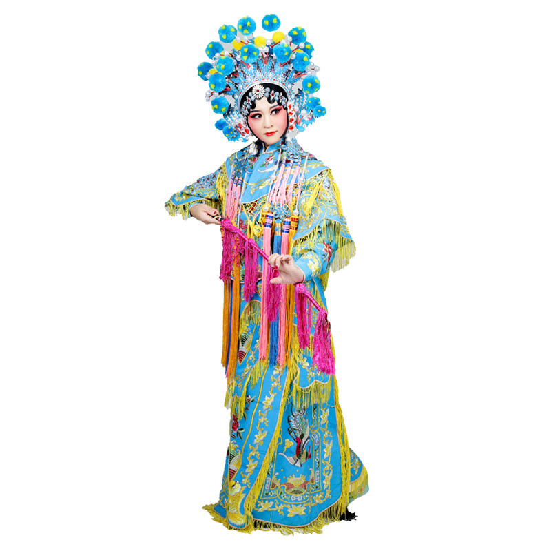 速发戏曲京剧服装改良靠武旦刀马旦将服舞台演出花木兰扈三娘软靠