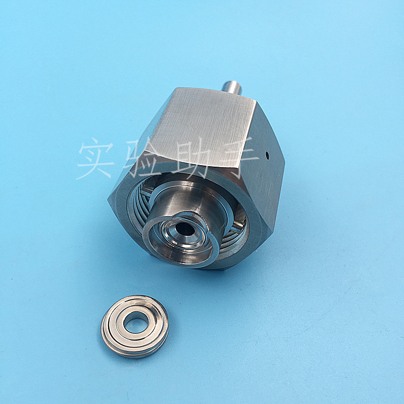 速发DI A720钢瓶接头 1/4焊接气瓶转换接头6L材质不锈钢