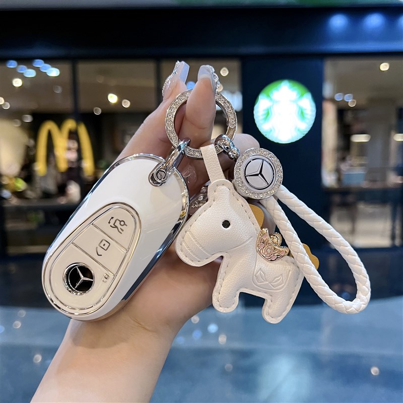 速发适用新C级套C260L/C200L壳E级S级S车00L包S45L04迈巴赫扣