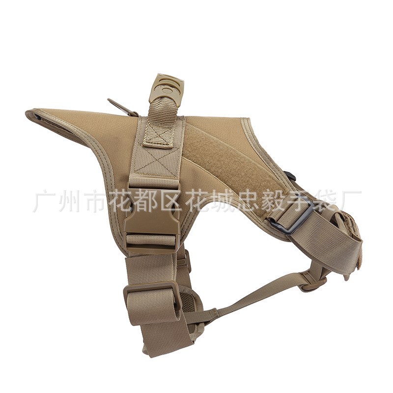 速发新款大型犬战术狗衣品用战  术背心 狗衣服 户外训练衣