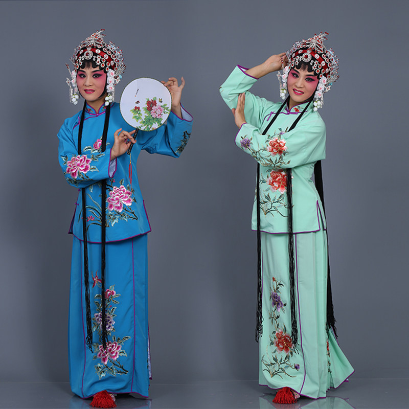 速发戏曲京剧用品演出服装旦角小旦衣好绉花旦小衣包丫鬟小姐丫环