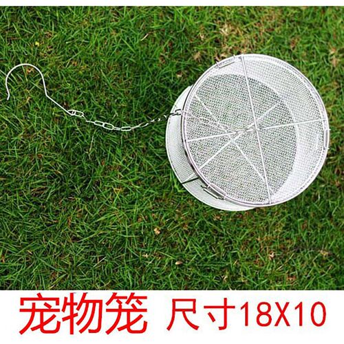 速发包邮特大不锈钢笼昆虫观察盒变色龙蚱蜢蟋蟀知了蝈爬虫饲养箱