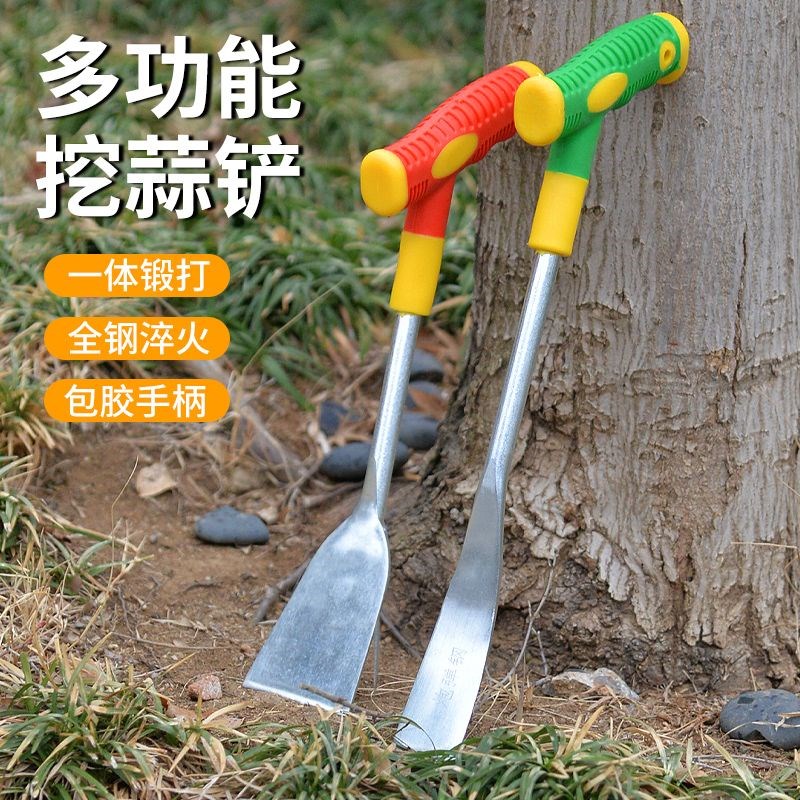 速发挖野菜铲菜挖蒜铲子荠器除草工具锰钢小铁神种菜挖土园艺户外