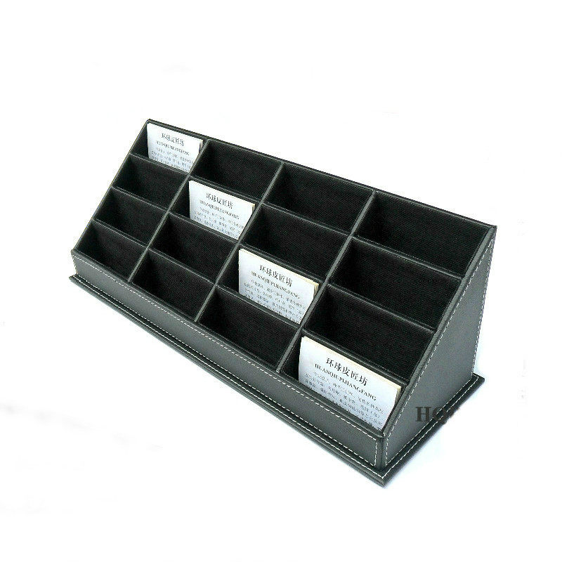 速发大容量高端16格皮质名片盒地产前楼部售台片名片座名桌架商务,文具电教/文化用品/商务用品,名片盒,淘宝优惠券,粉丝福利购,淘宝优惠卷