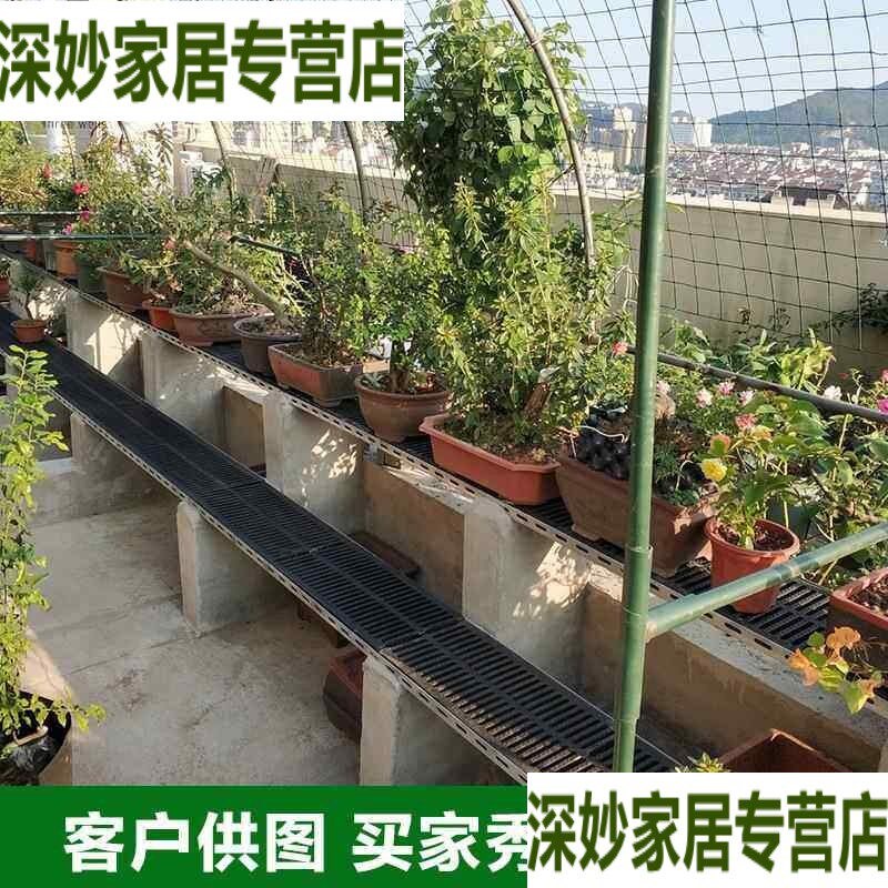 速发高分子地沟盖板厨房排水沟盖板下水道漏塑料盖板格栅雨水篦子