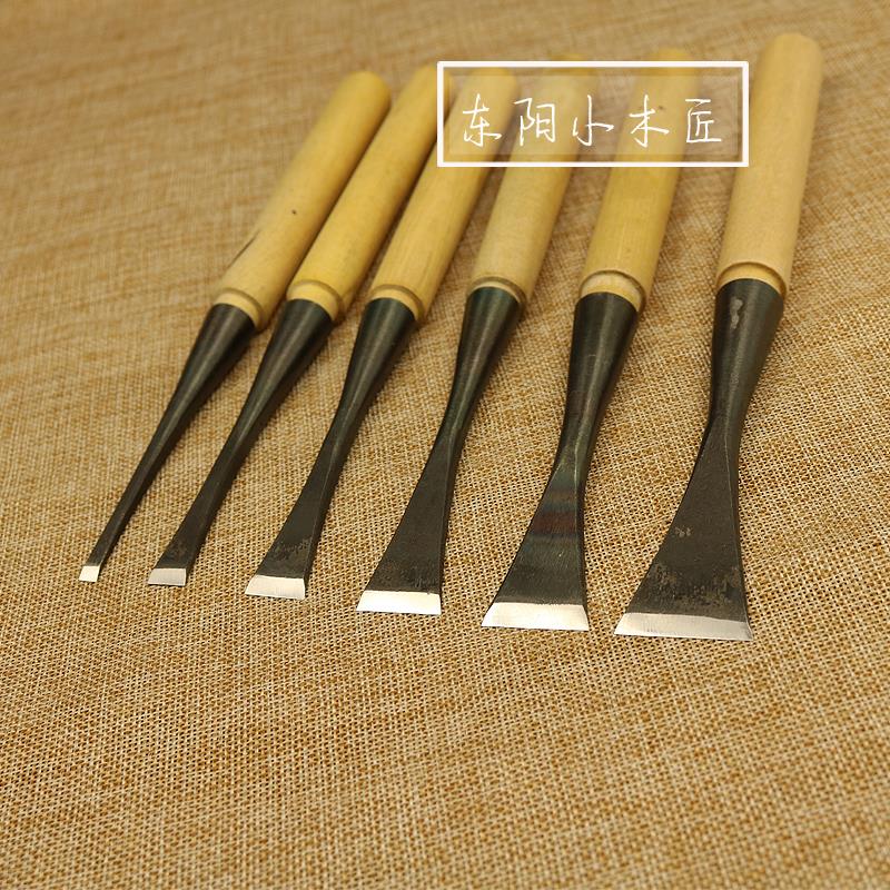 速发木工刀具大全雕刻刀具 手工木刻刀 木工硬木雕刻工具 打坯平