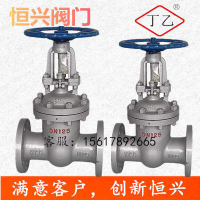 Z41H-16/25C明杆法兰闸阀 手动铸钢A闸板阀DN15 25 50 80 100 200