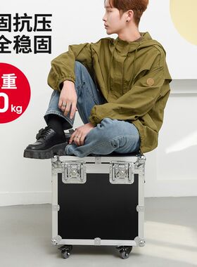 五金工具箱子家具美容工具箱拉杆D式带轮多功能大容量维修工具箱