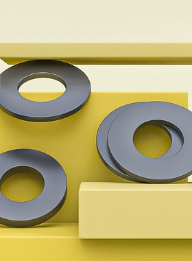 高强度8.8级平垫片发黑加大加厚国标垫圈M8M1E0M12M14M16M20M24M3