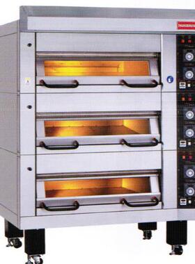 设备加拿大雷鸟牌供应上掀式微电脑电烤炉TDC-3三层六盘烤箱