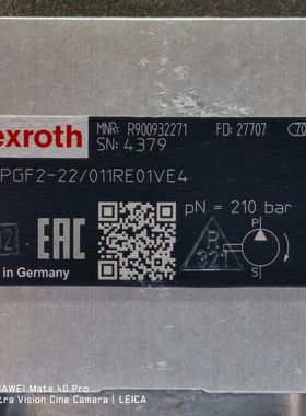 R900932271  PGF2-22/011RE01VE4 # Rexroth齿轮泵