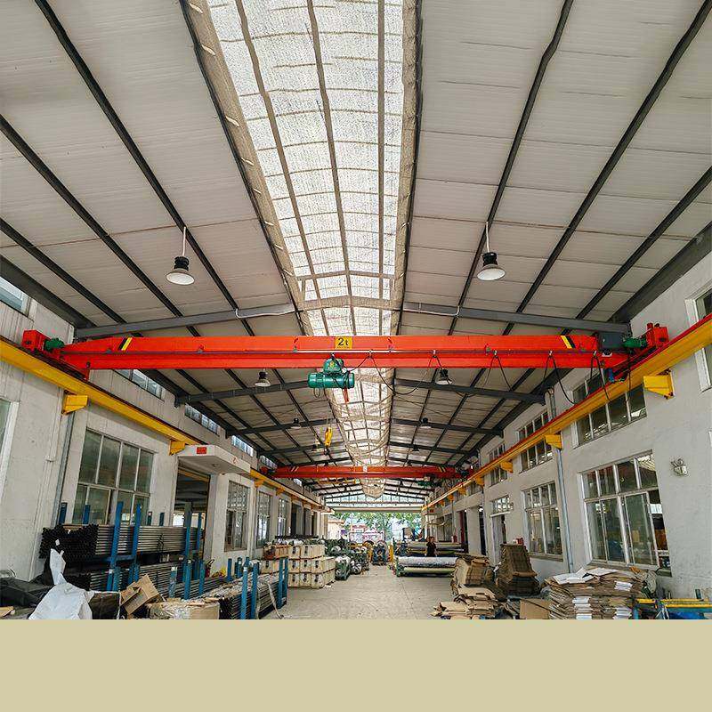 常年直供单梁起重机电动桥式单梁行车车间用2吨欧式单梁行车