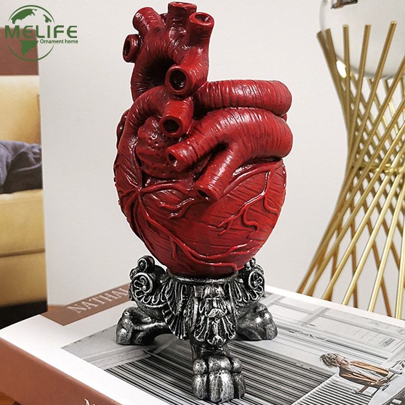 美式玄关酒柜心脏章鱼花瓶摆件工艺干花店K铺装饰摆设手工节日礼,家居饰品,装饰摆件,淘宝优惠券,粉丝福利购,淘宝优惠卷