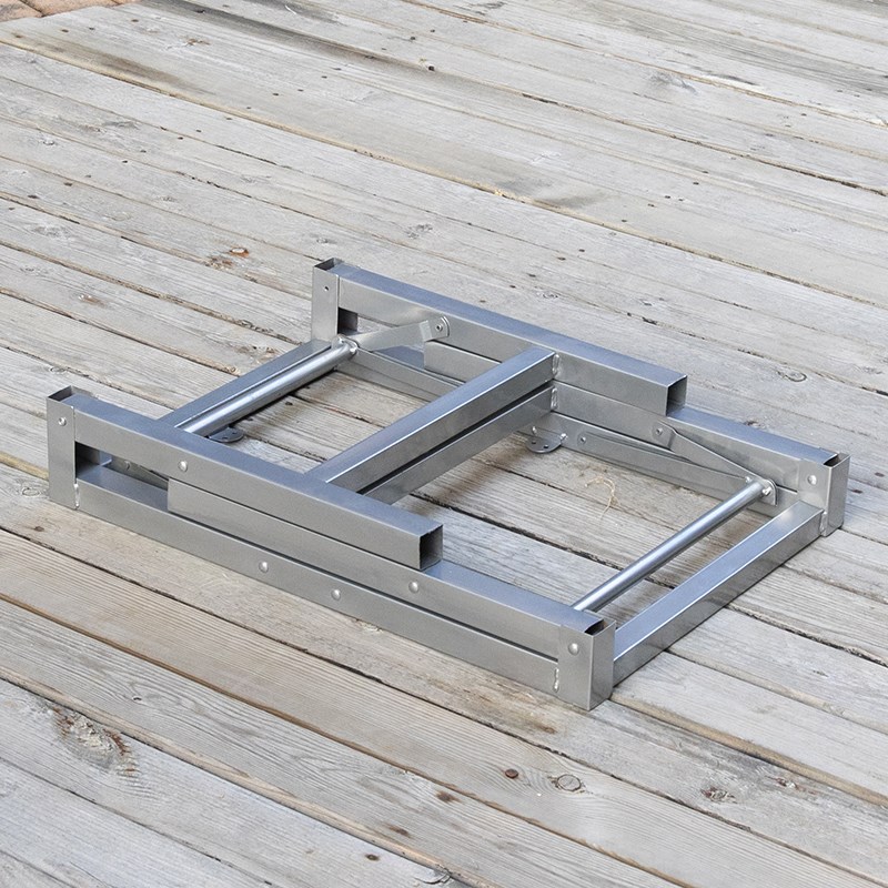 桌架子可折叠桌子腿 方形支架 桌腿 支架L 折叠饭桌腿铁桌架餐台