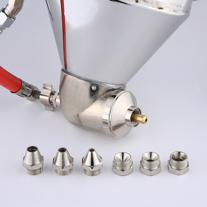 9511硅藻泥喷枪真石漆不锈钢弹涂枪建筑涂料乳胶漆喷X涂机外墙喷